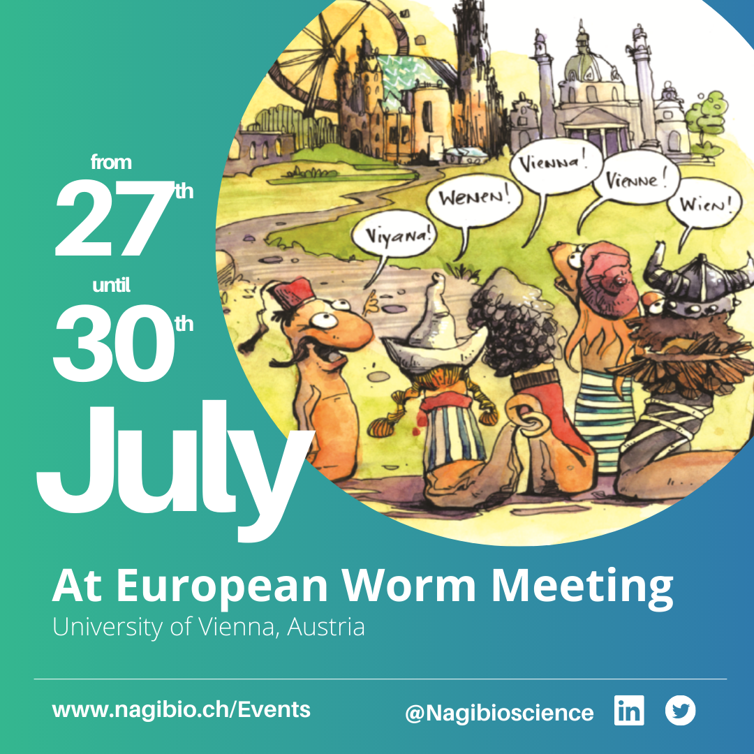 Save the date! Meet Nagi Bioscience at European Worm Meeting