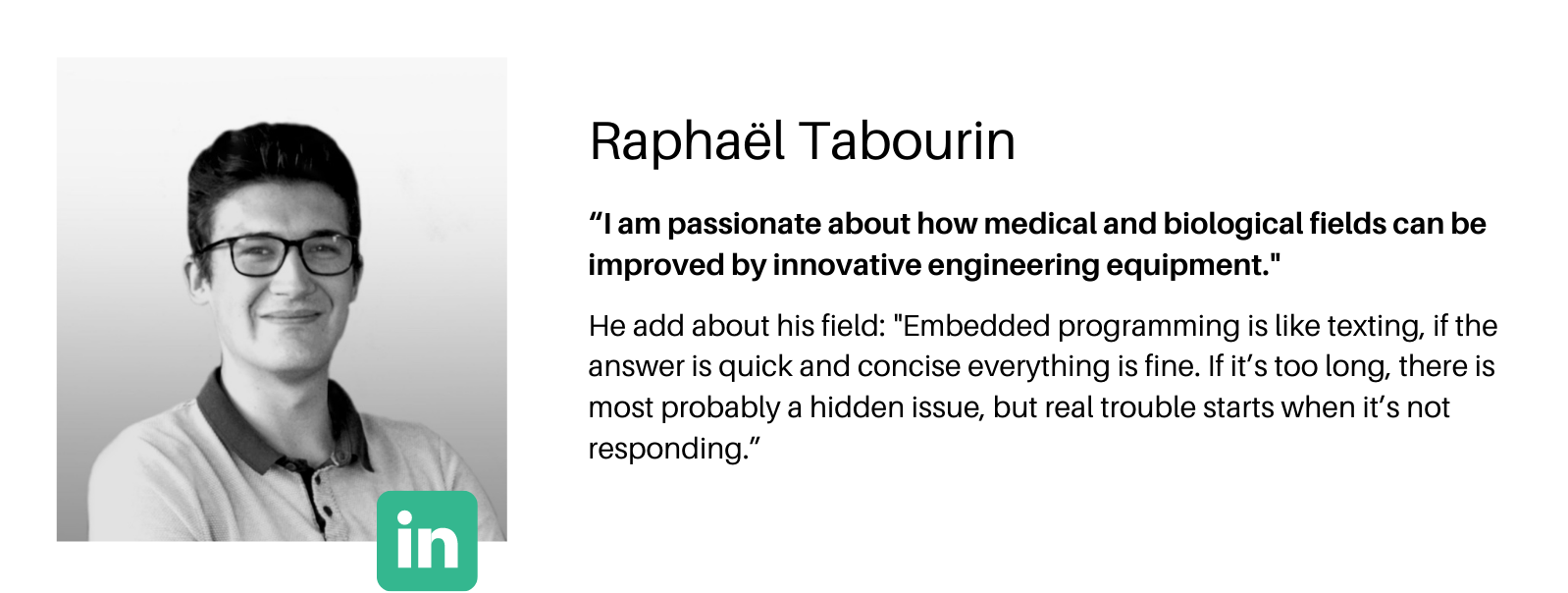 Meet Raphaël Tabourin