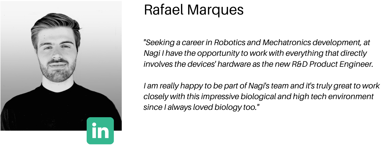 Meet Rafael Marques, R&D Mechatronics Engineer
