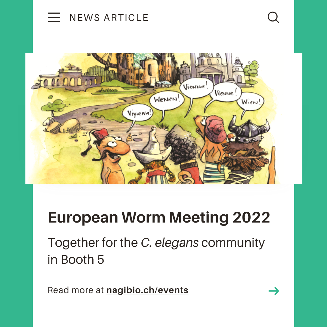 European Worm Meeting – Together for the C. elegans community