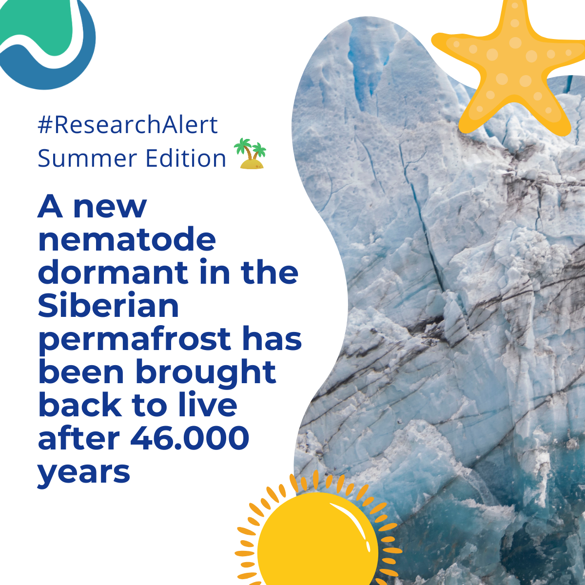 #ResearchAlert A new nematode dormant in the Siberian permafrost has been brought back to live after 46.000 years