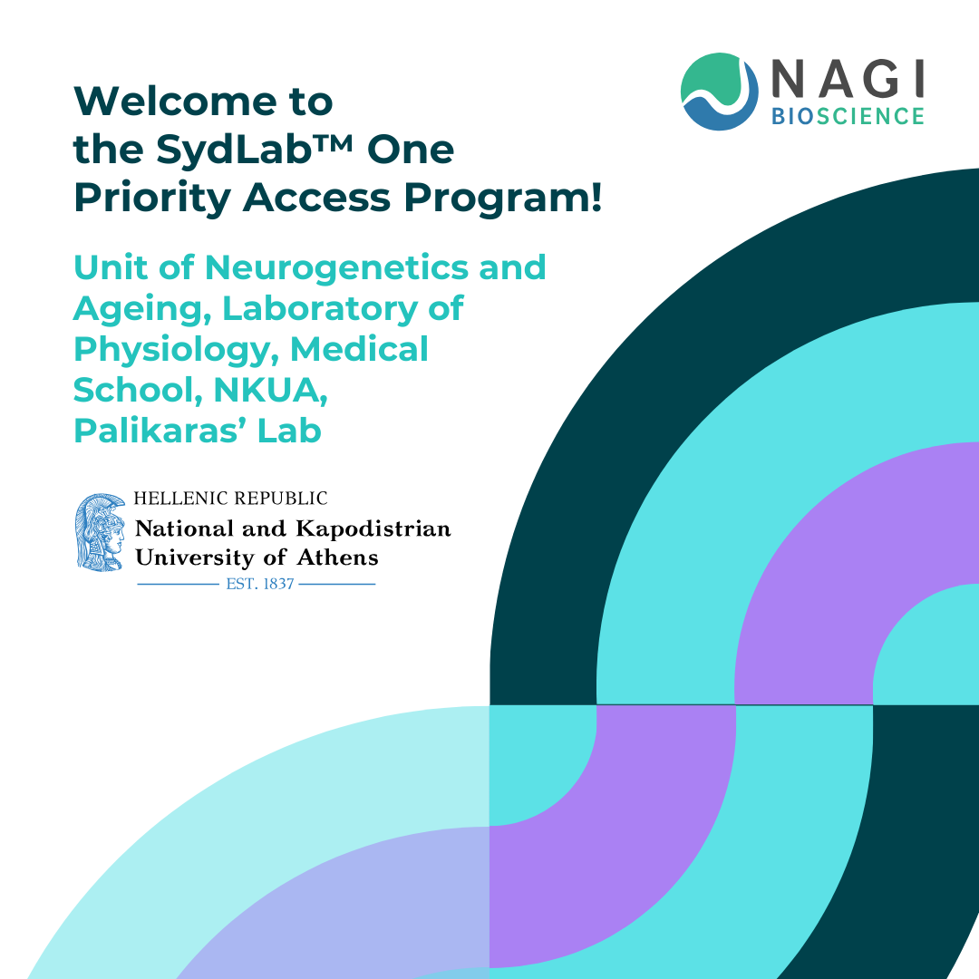 Welcome Palikaras' Lab to the SydLab™ One Priority Access Program