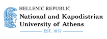 National and Kapodistrian University of Athens NKUA logo: Medical Faculty Palikaras research group advancing mechanisms of aging and neurodegeneration with support from Nagi Bioscience. Discovering combined interventions against Alzheimer's Disease.