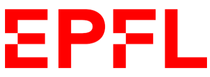 EPFL logo: Representing academic collaboration in longevity and aging biology research and where Nagi Bioscience was born with breakthroughs like Urolothin A or NAD+ pathways.